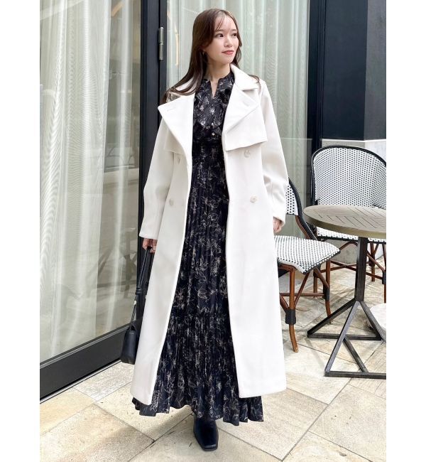 dazzlin「フラワープリーツワンピース」|ワンピース|