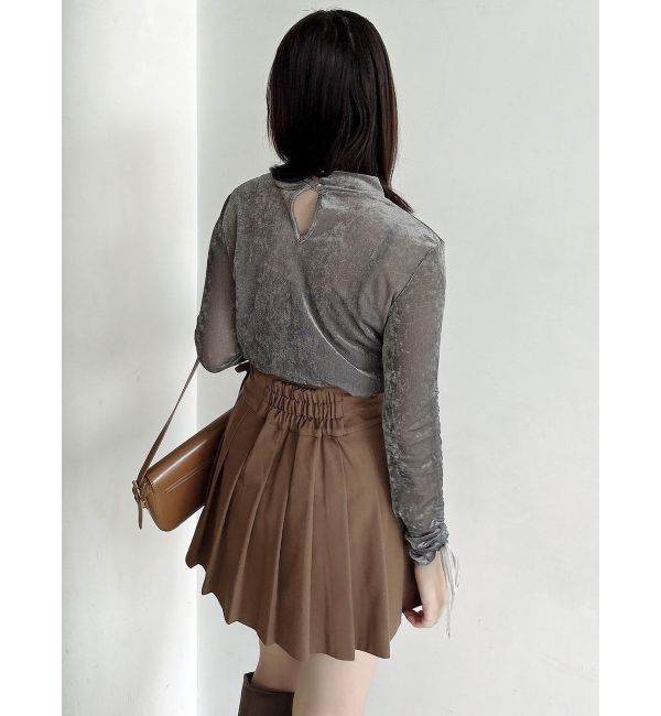 dazzlin「シアーベロアトップス」|Tシャツ・カットソー|