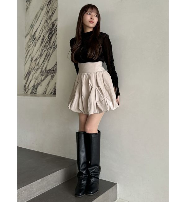 dazzlin「シアーベロアトップス」|Tシャツ・カットソー|