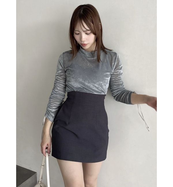 dazzlin「シアーベロアトップス」|Tシャツ・カットソー|