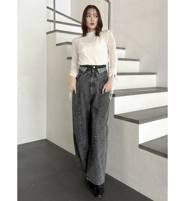 dazzlin「シアーベロアトップス」|Tシャツ・カットソー|