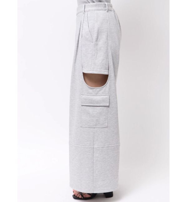 dazzlin「サイドーオープンワイドカーゴパンツ」|カーゴ|