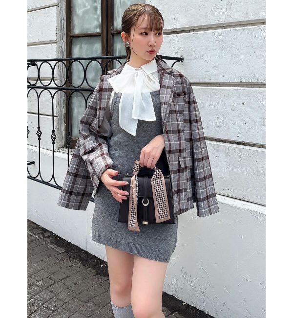 dazzlin「【セットアップ対応】ダブルカラーテーラージャケット」|テーラードジャケット|