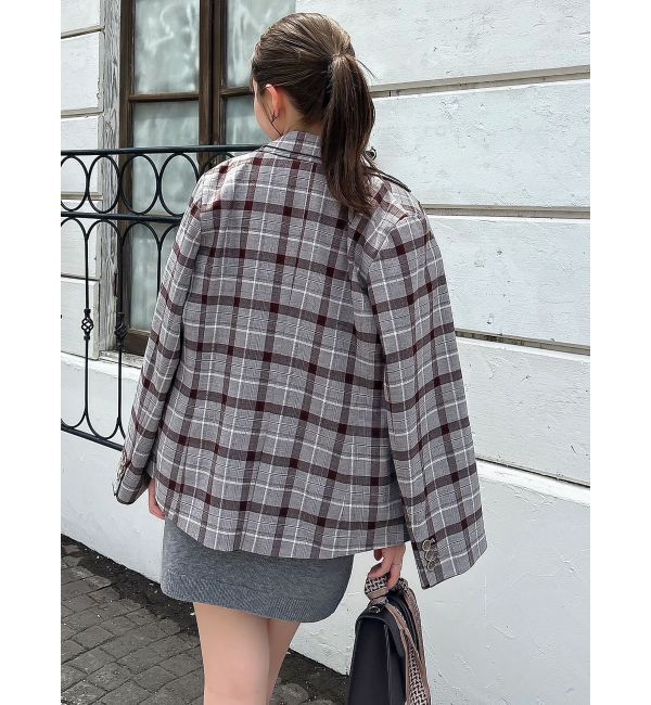 dazzlin「【セットアップ対応】ダブルカラーテーラージャケット」|テーラードジャケット|