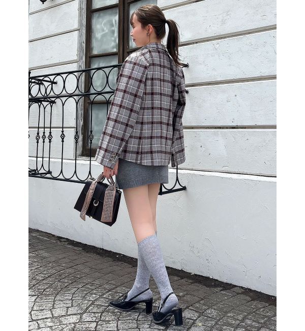 dazzlin「【セットアップ対応】ダブルカラーテーラージャケット」|テーラードジャケット|