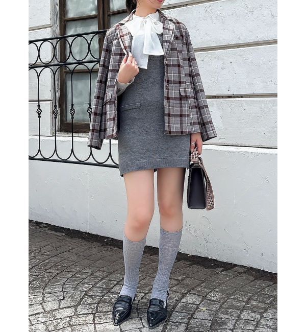 dazzlin「【セットアップ対応】ダブルカラーテーラージャケット」|テーラードジャケット|