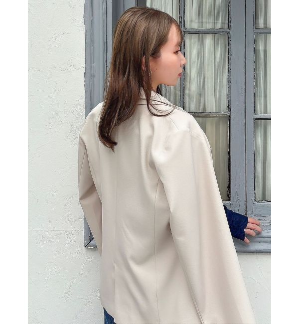 dazzlin「【セットアップ対応】ダブルカラーテーラージャケット」|テーラードジャケット|