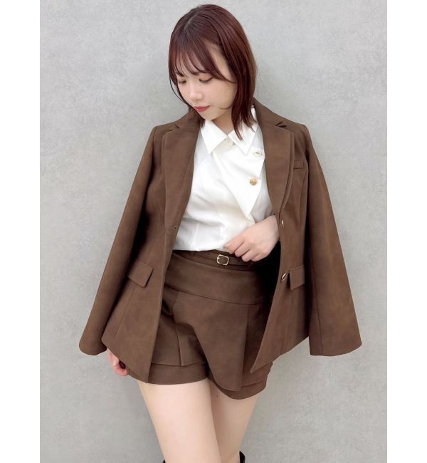 dazzlin「【セットアップ対応】ダブルカラーテーラージャケット」|テーラードジャケット|