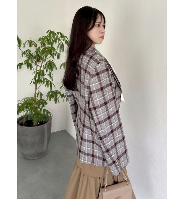 dazzlin「【セットアップ対応】ダブルカラーテーラージャケット」|テーラードジャケット|