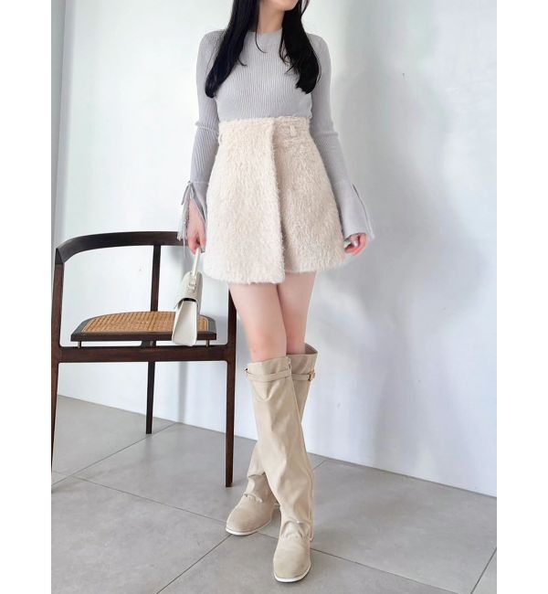 dazzlin「シャギースコート」|スカート|