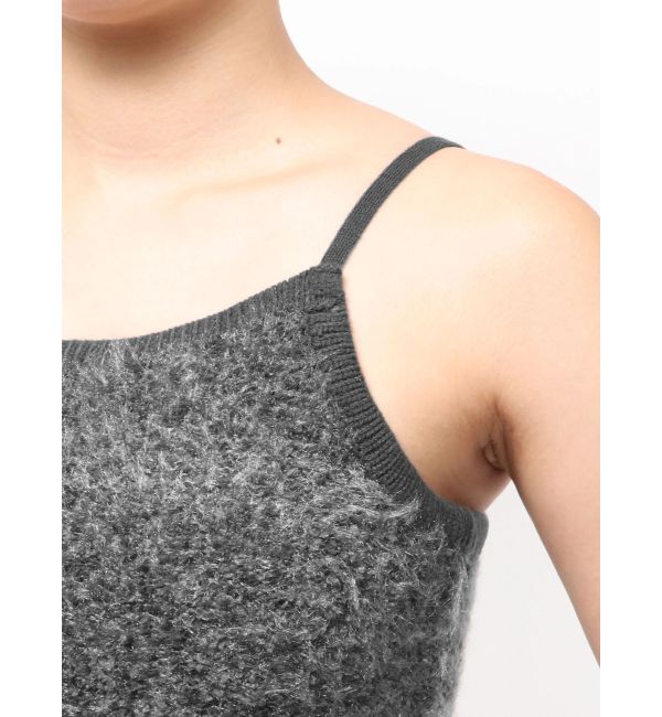 dazzlin「【セット対応】ヘアリーニットミニワンピース」|ワンピース|