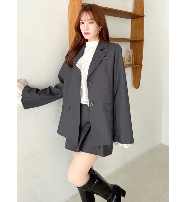 dazzlin「シングルテーラードジャケット」|テーラードジャケット|