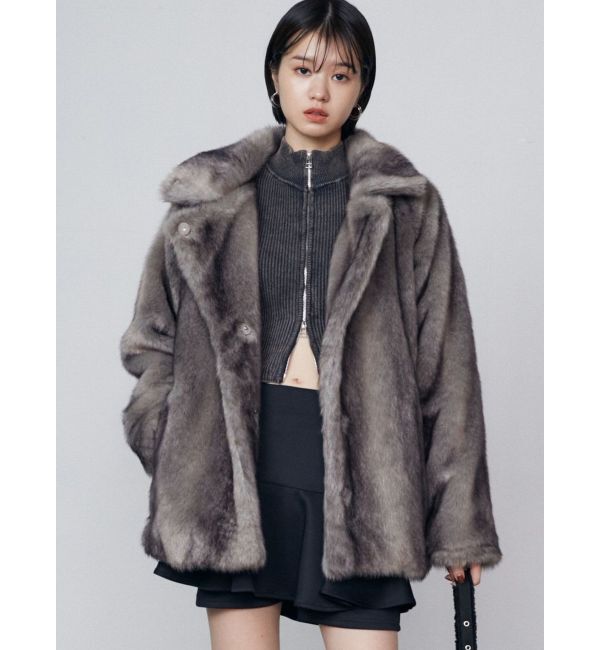 EMODA「ミディフェイクファーコート」|その他|