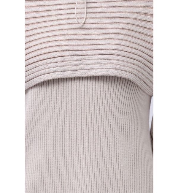 EMODA「マルチウェイ2ピーズミニワンピース」|ワンピース|ベージュ