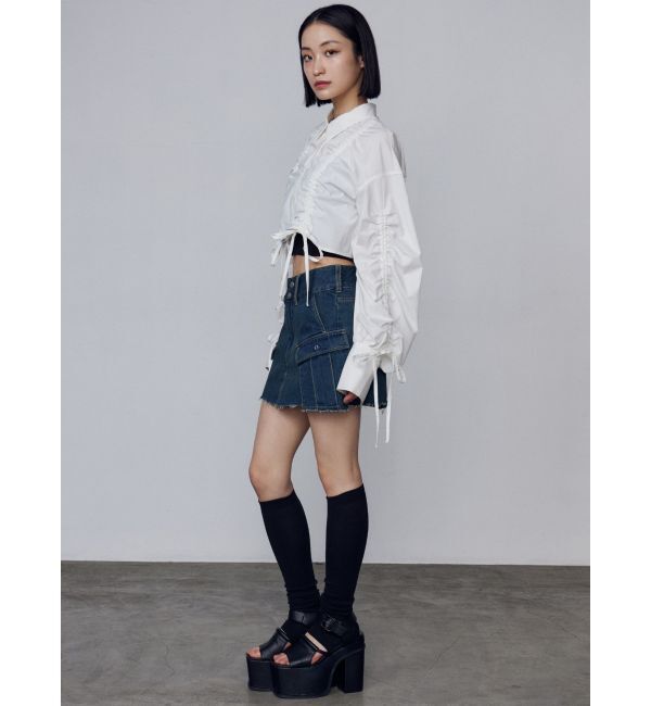 EMODA「サイドオープンバルキーサンダル」|サンダル|