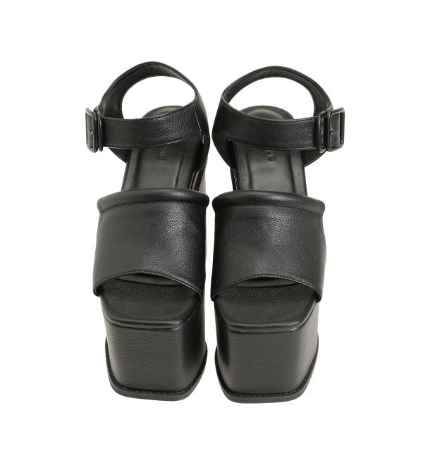 EMODA「サイドオープンバルキーサンダル」|サンダル|