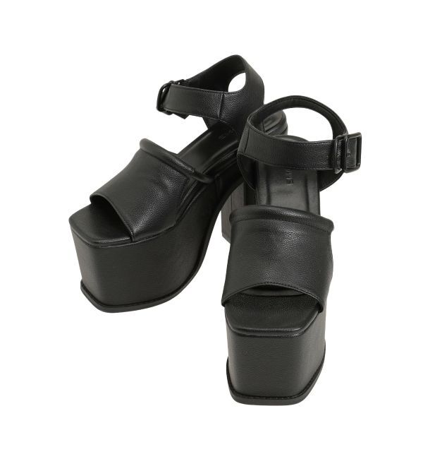 EMODA「サイドオープンバルキーサンダル」|サンダル|