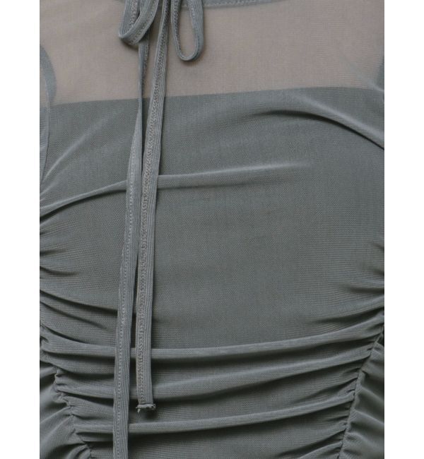 EMODA「チョーカーリボンシアートップ」|Tシャツ・カットソー|