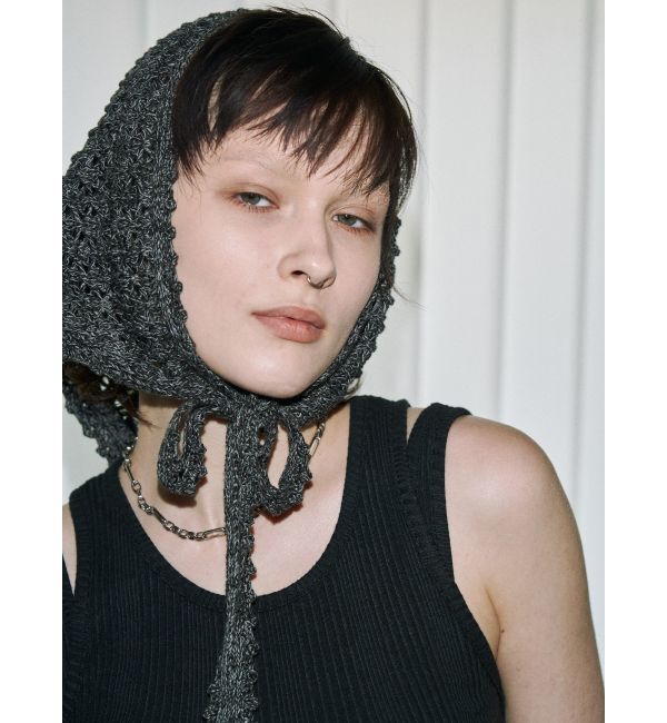 EMODA「【VEQUM】CROCHET LACE HAIR BANDANA」|その他|