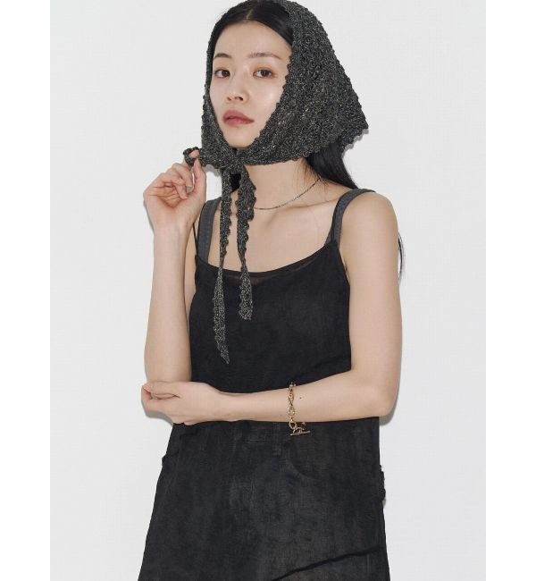 EMODA「【VEQUM】CROCHET LACE HAIR BANDANA」|その他|