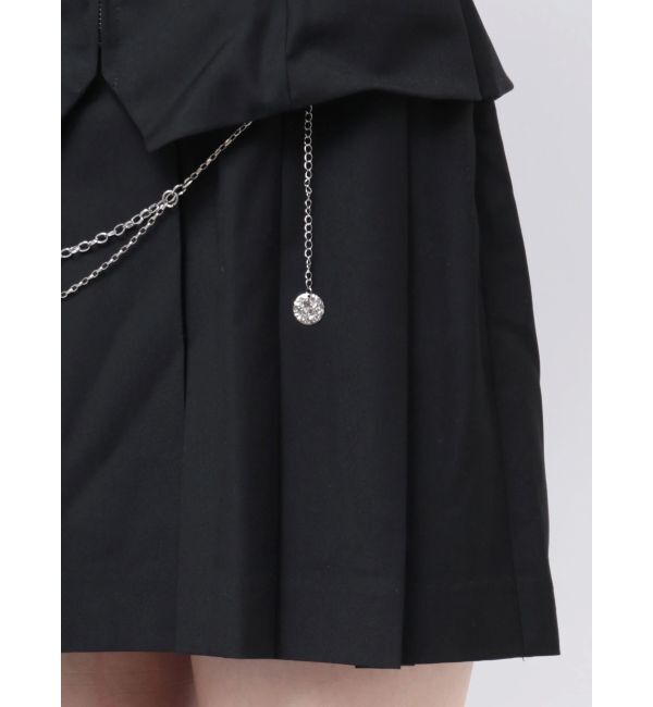 EMODA「レイヤーベストチェーンワンピース」|ワンピース|