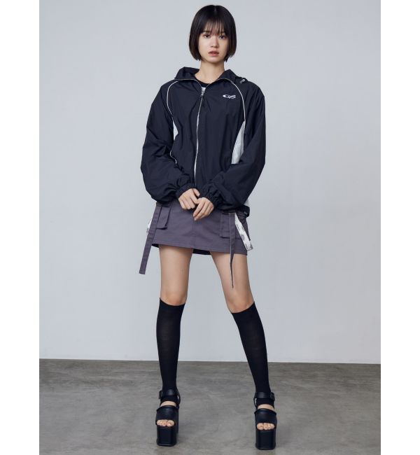 EMODA「【Dickies別注】ポケットハングベルトスカート」|スカート|