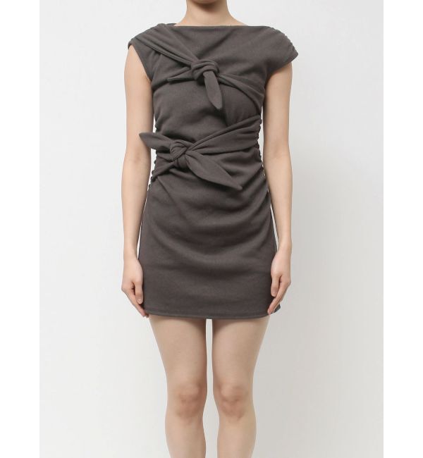 EMODA「リボンギャザーミニワンピース」|ワンピース|