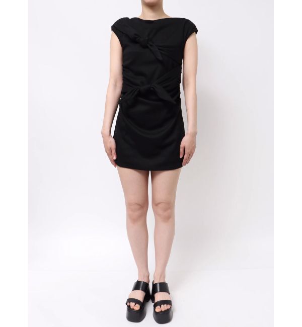 EMODA「リボンギャザーミニワンピース」|ワンピース|