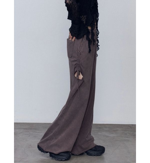 EMODA「カットリボンブリーチスウェットパンツ」|その他|