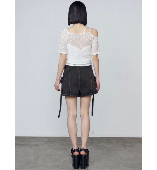 EMODA「レーススキンフィットトップ」|Tシャツ・カットソー|