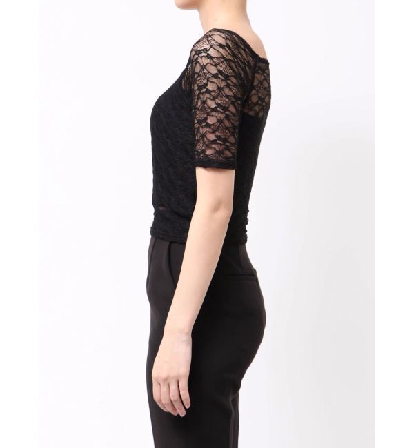 EMODA「レーススキンフィットトップ」|Tシャツ・カットソー|