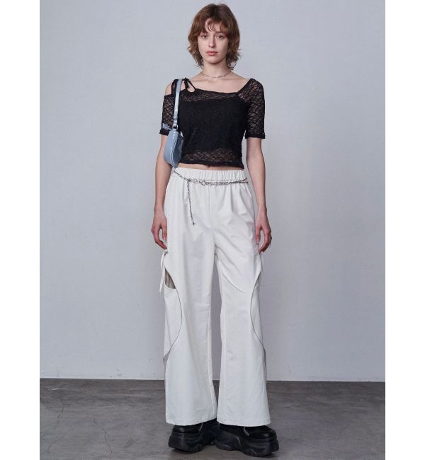 EMODA「レーススキンフィットトップ」|Tシャツ・カットソー|