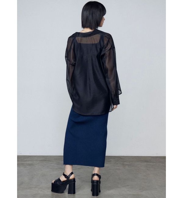 EMODA「リブスリットマキシニットワンピース」|ワンピース|