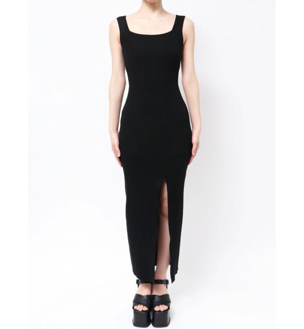 EMODA「リブスリットマキシニットワンピース」|ワンピース|