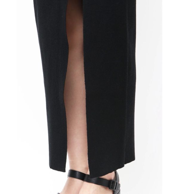 EMODA「リブスリットマキシニットワンピース」|ワンピース|