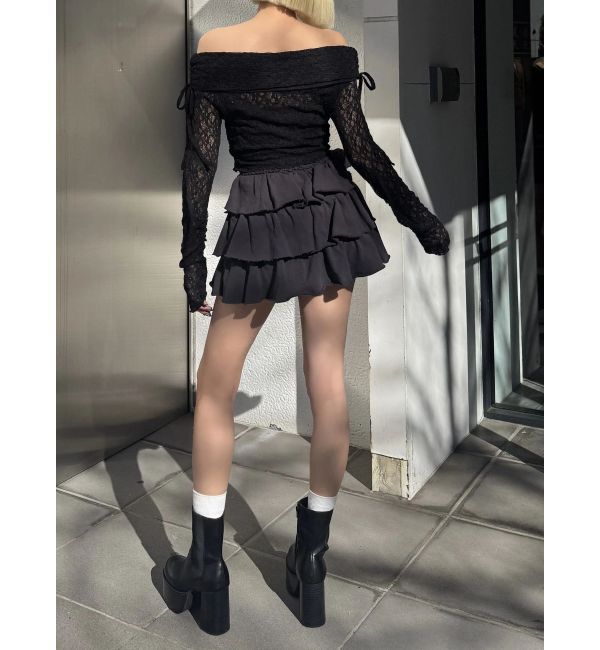 EMODA「レースオフショルダートップ」|Tシャツ・カットソー|