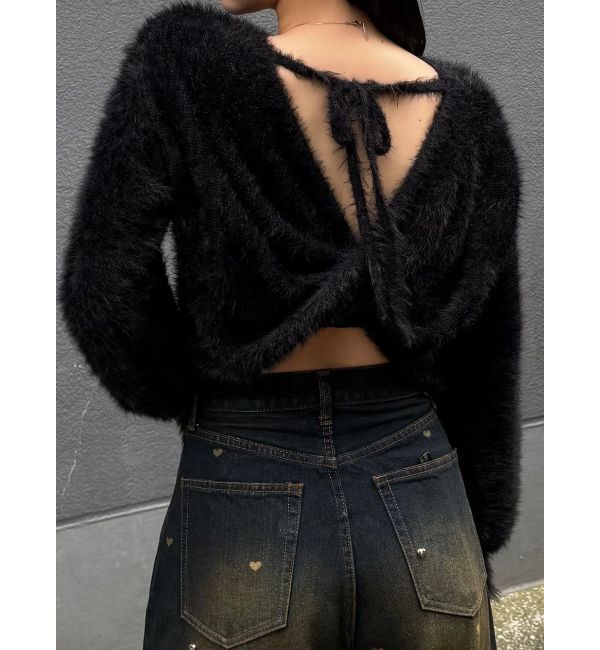 EMODA「バッククロス2WAYニット」|ニット・セーター|