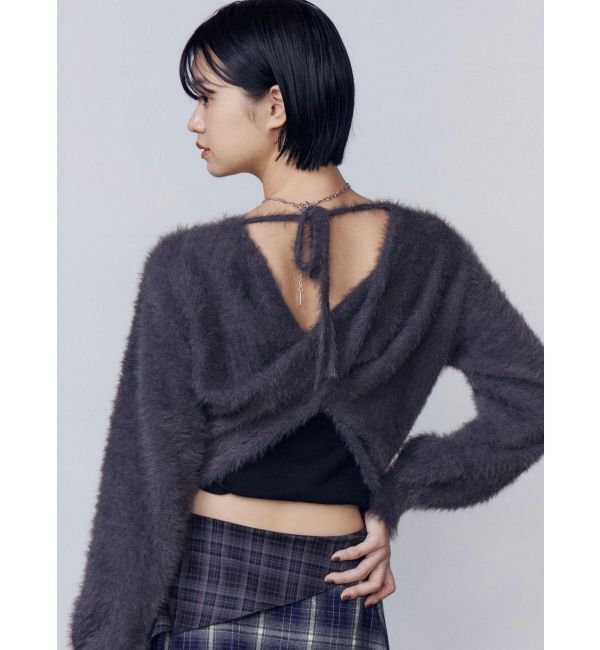 EMODA「バッククロス2WAYニット」|ニット・セーター|