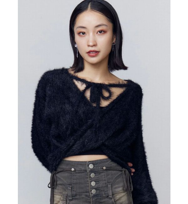 EMODA「バッククロス2WAYニット」|ニット・セーター|