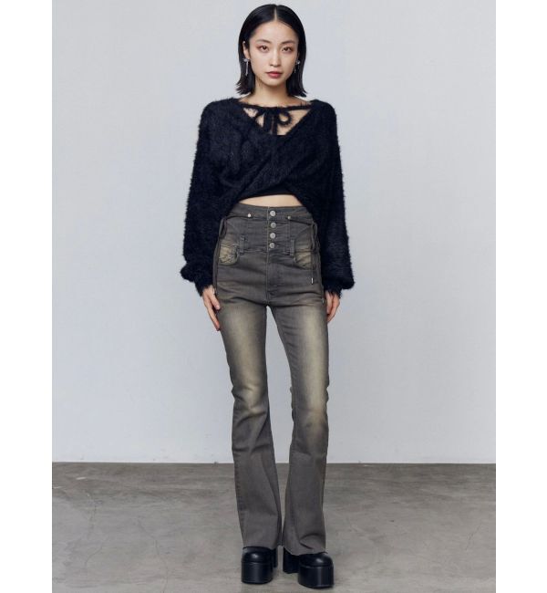 EMODA「バッククロス2WAYニット」|ニット・セーター|