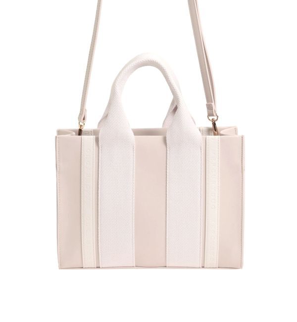 MERCURYDUO「フェイクレザーロゴミニトートバッグ」|トートバッグ|