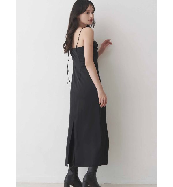 MERCURYDUO「サテンキャミナローワンピース」|ワンピース|