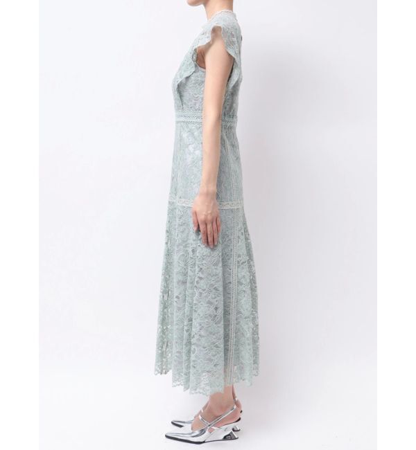 MERCURYDUO「レースハイネックワンピース」|ワンピース|