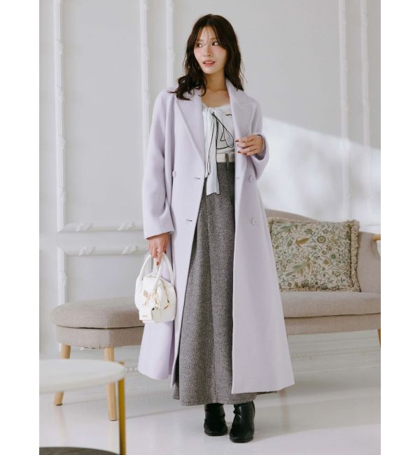 MERCURYDUO「ウエストレイヤードナロースカート」|スカート|