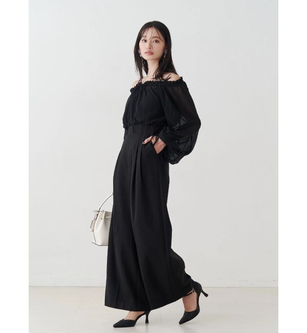 MERCURYDUO「ボリュームスリーブドッキングロンパース」|その他|