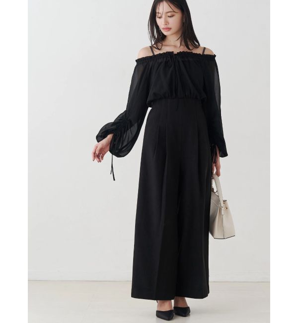 MERCURYDUO「ボリュームスリーブドッキングロンパース」|その他|