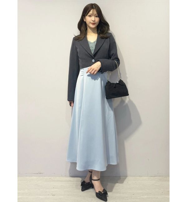 MERCURYDUO「【セットアップ着用可】クロップドジャケット」|テーラードジャケット|