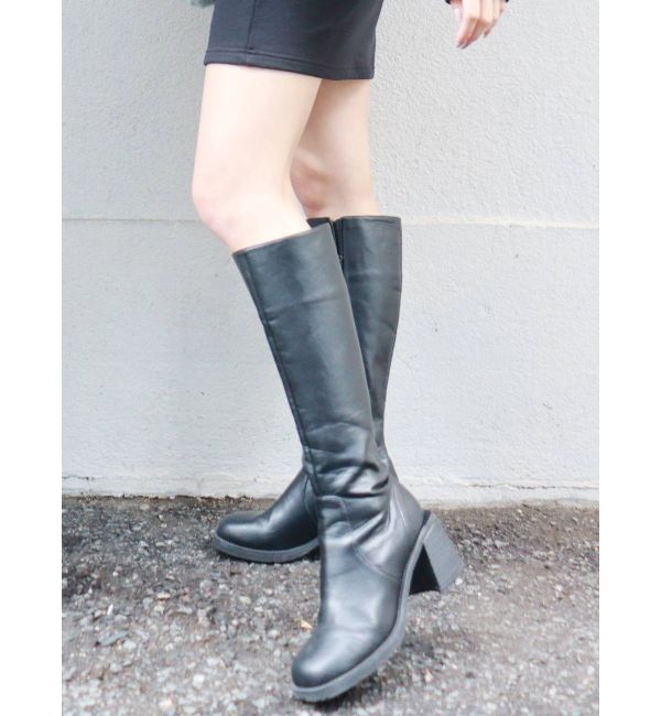 MURUA「ラウンドロングブーツ」|ロングブーツ|