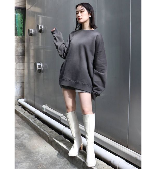 MURUA「ラウンドロングブーツ」|ロングブーツ|