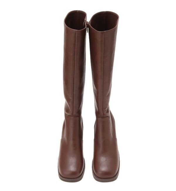 MURUA「ラウンドロングブーツ」|ロングブーツ|